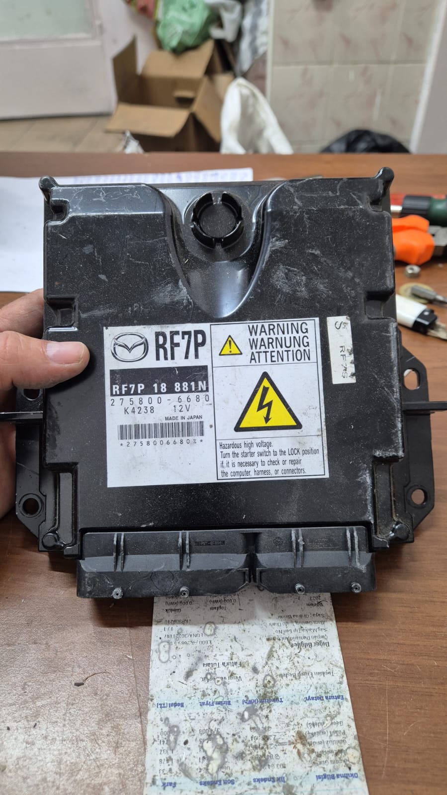 Mazda 5 Motor Beyni RF7P18881N 275800-6680